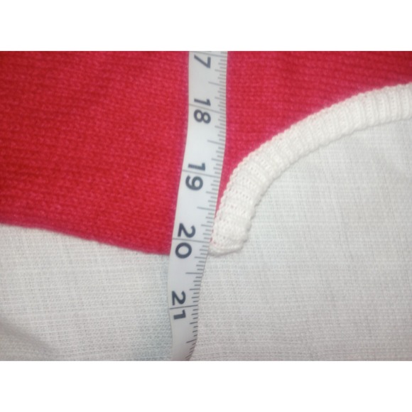 Vtg Timberlea Sweater Knit Vest Bright Pink Daisy Embroidered SP - Picture 4 of 4